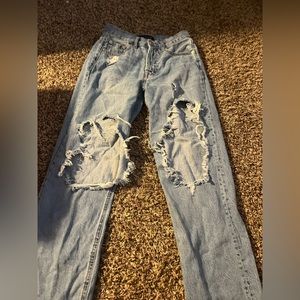 aeropostale denim jeans 90s baggy style